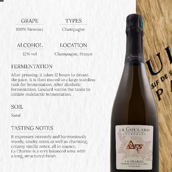 2021 Champagne J.M. GOULARD La Charme Vendange