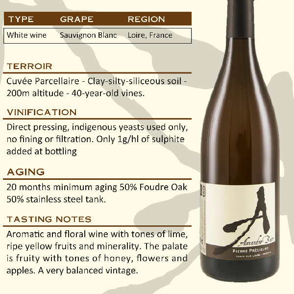 2023 Domaine Alexandre Bain Pierre Precieuse