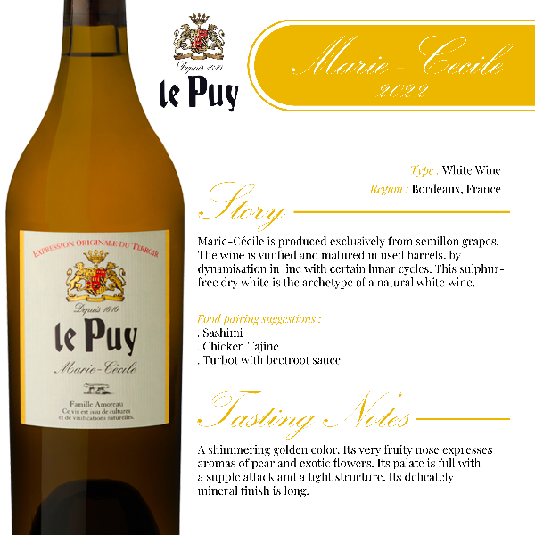 2022 Chateau Le Puy Marie-Cecile