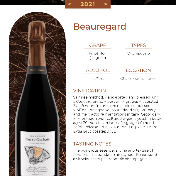NV Champagne Pierre Gerbais Beauregard